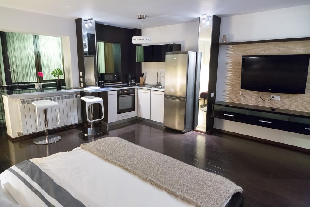 Studio G By Mrg Apartments Bukarest Zimmer foto